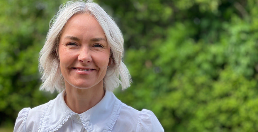 Stine rekrutterede sig selv til sosu-faget