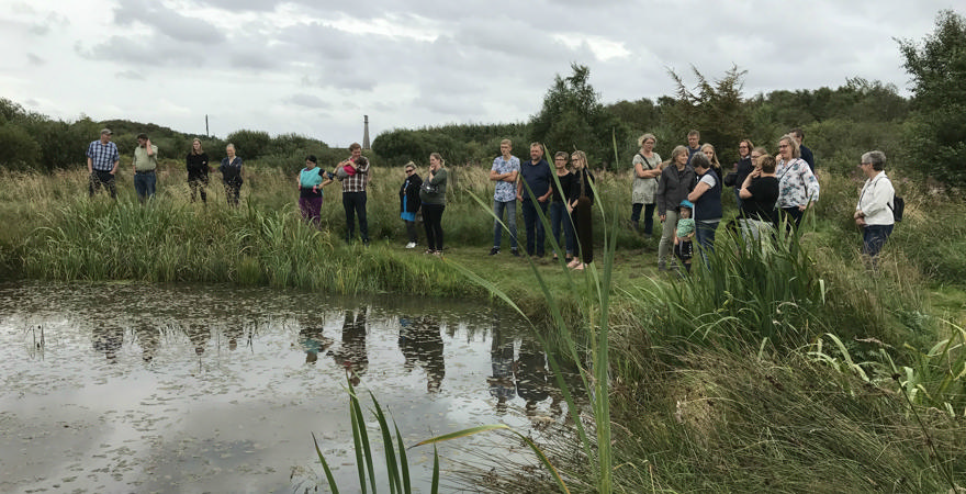 Engagerede borgere fra Tim ved Kul’naturdagen – et fælles arrangement på tværs af flere foreninger.