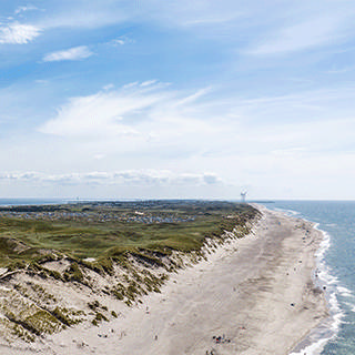 Fotograf: Søren Palmelund Stranden ved Hvide Sande ses på billedet