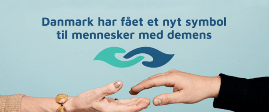 Her vises det nye demenssymbol