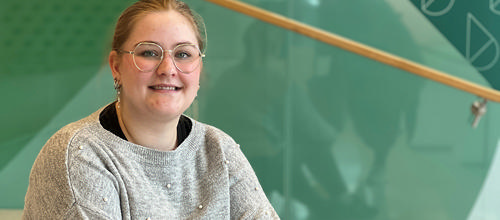 Caia glæder sig til at vise sit fag frem