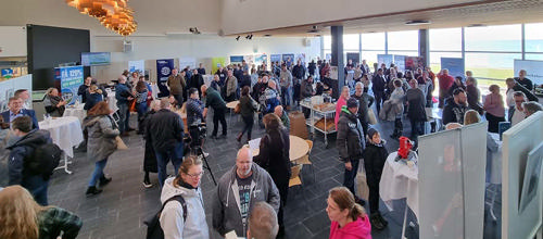 Fra en tidligere INFOTAG i Rådhushallen i Ringkøbing (Arkivfoto: flytmodvest.dk)