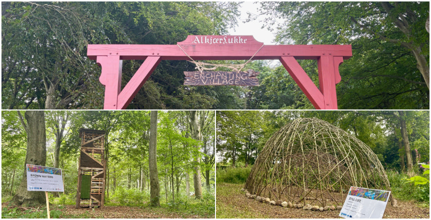 billeder fra Alkjær Lukke af Unn Madsen