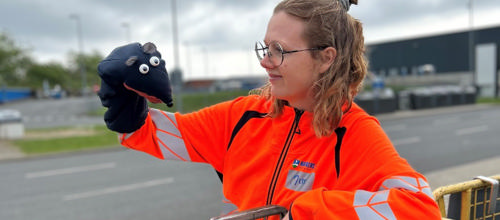 Affaldsskole: Skrald på skoleskemaet