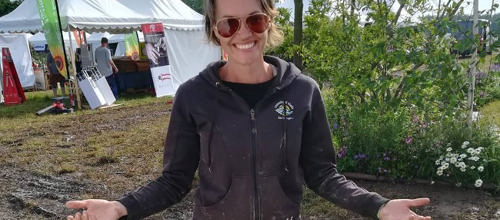 Katrine Turner har givet tilladelse til brugen af billedet fra Vildskab-facebooksiden