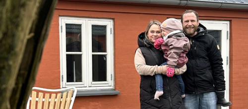 Familien Böttcher er flyttet fra Tyskland til Velling i Ringkøbing-Skjern Kommune