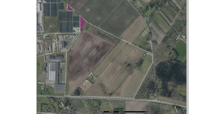 Kommunen starter planlægningen af nyt erhvervsområde langs Herningvej i Ringkøbing