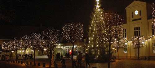 Juletræ Ringkøbing Skyfish