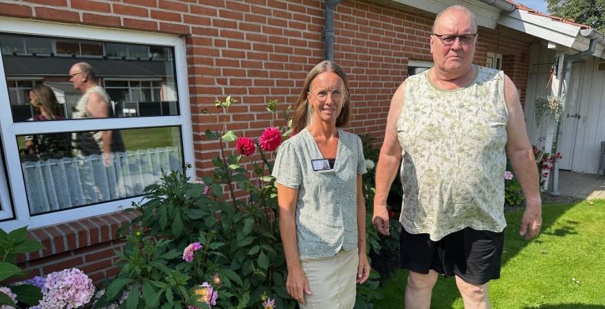 Bente Lindgreen (Nærvær Nærved) og Jens Jørgen Vallentin har sagt ok til foto.