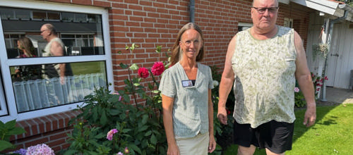 Bente Lindgreen (Nærvær Nærved) og Jens Jørgen Vallentin har sagt ok til foto.