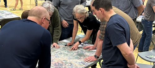 foto: Merete Jensen, tegnemøde i Borris