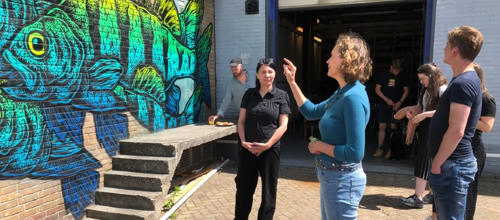 Videbæk får nyt gavlkunstværk