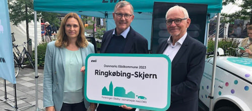 Mette Daugård, EWII og Jørn Grønkjær, Foreningen Elbilby