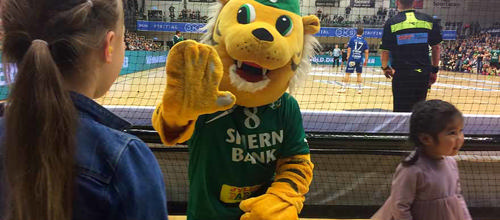 Velkomstarrangement med Skjern Håndbold (Arkivfoto)