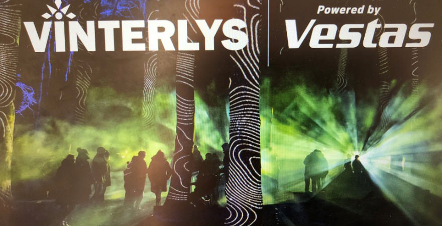 Foto: Paul Erik Fabricius. Lyskunst af Stefano Di Buduo