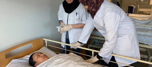 IGU-sosu elever fra RKSK. De har sagt god for brugen af fotoet. Merete