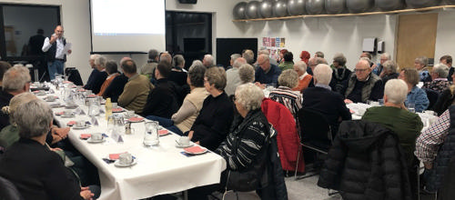 Deltager i Frivilligrådets årsmøde nov. 2023