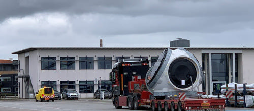 Vestas-nacelle i Ringkøbing