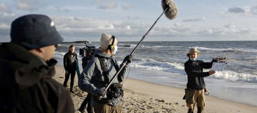 Foto fra optagelserne. Godkendt til brug af TV 2 og Deluca Film. Foto: Astrid Dalum.
