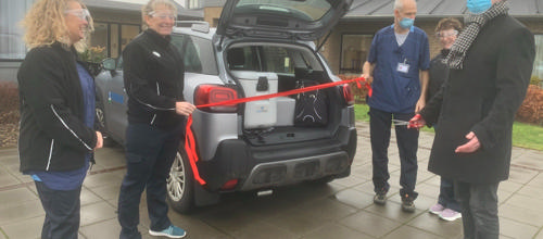 akutteamet og Lennart Qvist. Foto Winnie