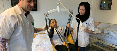 Foto: Merete Jensen, sosu-elever i Herning har sagt ok til brug af foto