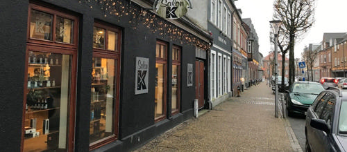 Skjern butiksstrøg.