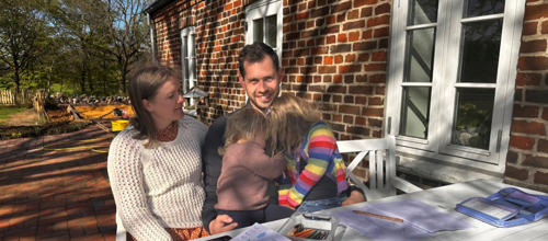 Maria og Rasmus Hoffmanna Mainz har sagt ok til fotoet