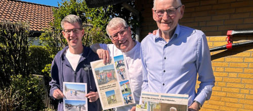 Mads Aagaard, Knud Erik Aagaard og Viggo Hvistendahl