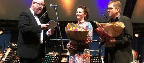 Erik Viborg, Anne-MarieWaage-Petersen og Mogens Pedersen (Teatret OM)