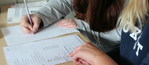 Studenterne er tilbage på skolebænken