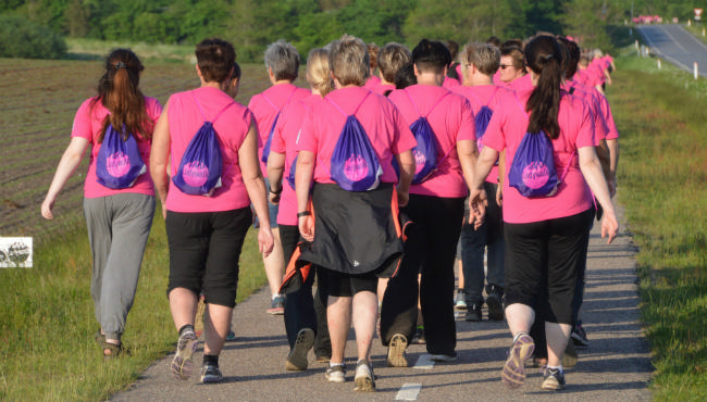 Rekordmange kvinder vil gå Ladywalk