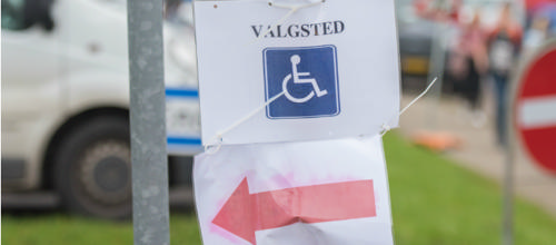 Hjælpemidler og handicapvenlige valgsteder