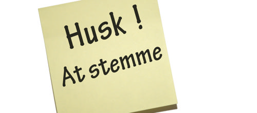 Valgkort lander i postkassen senest på fredag