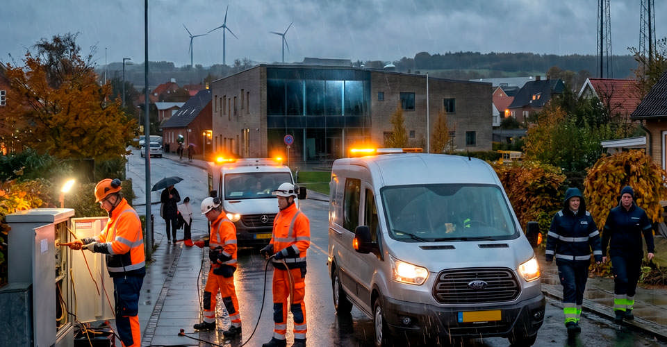 Dekorativt billede af en krisesituation