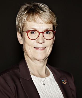 Portrætbillede af borgmester Lone Andersen (V)