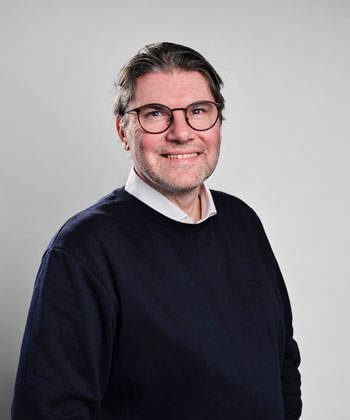 Portrætbillede af politikker Mads Fuglede (Æ)