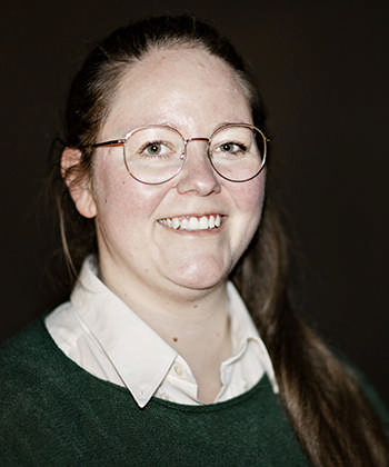 Portrætbillede af politikker Maria Kjærgaard (F)